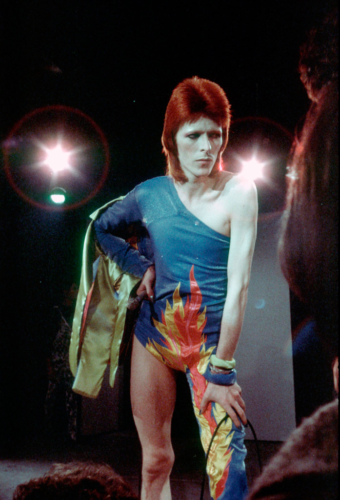 David Bowie som sitt ­androgyna, utomjordiska rockstjärne-alter ego Ziggy Stardust, 1973.
Foto: GETTY IMAGES